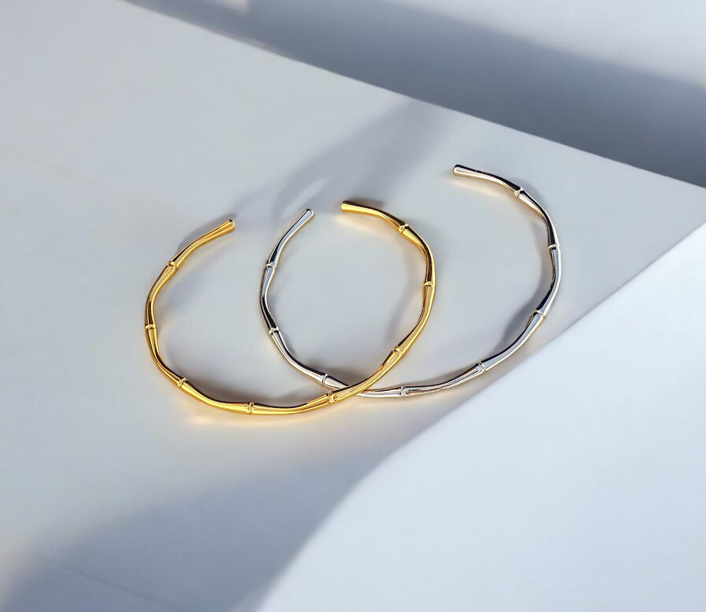 thin stacking bracelets