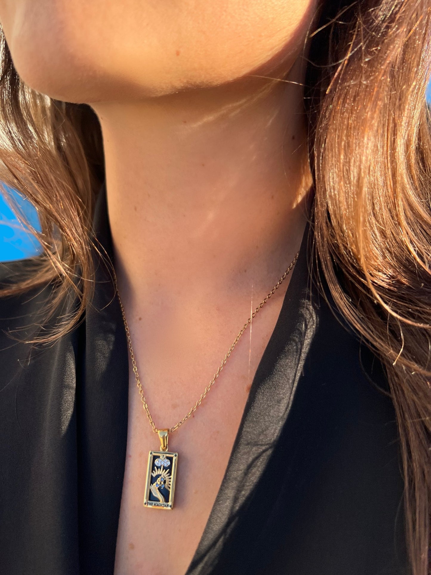 tarot mystical necklace
