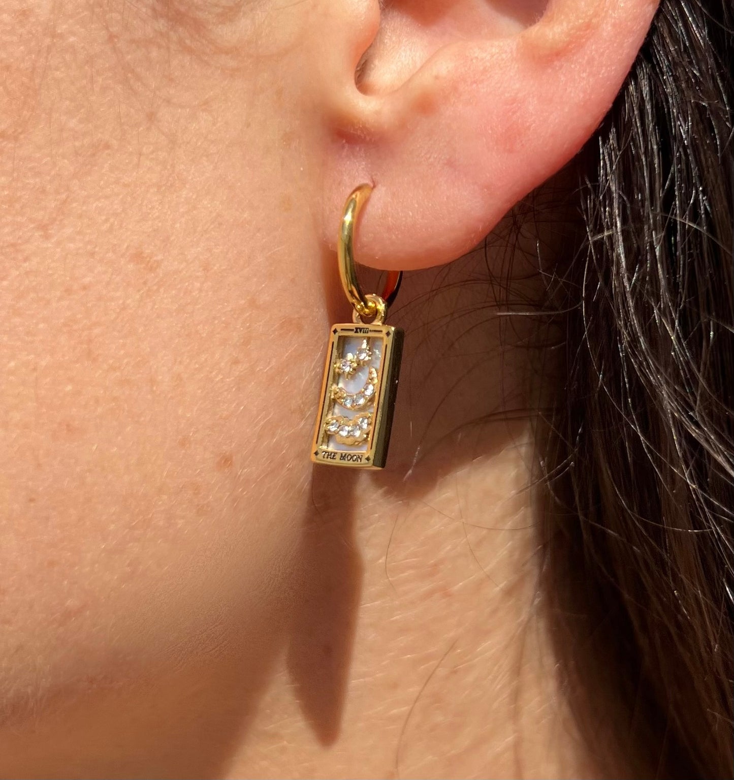 The moon tarot jewelry