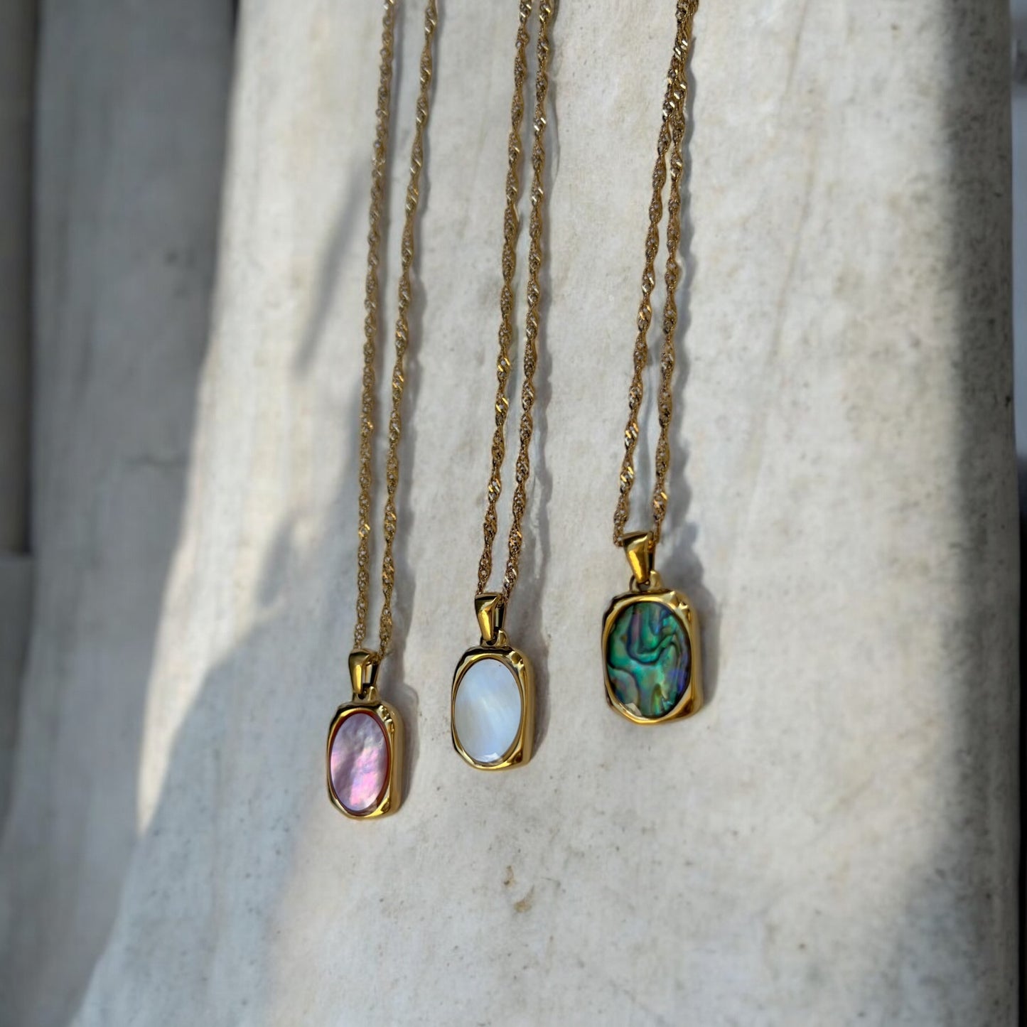 natural shell necklaces