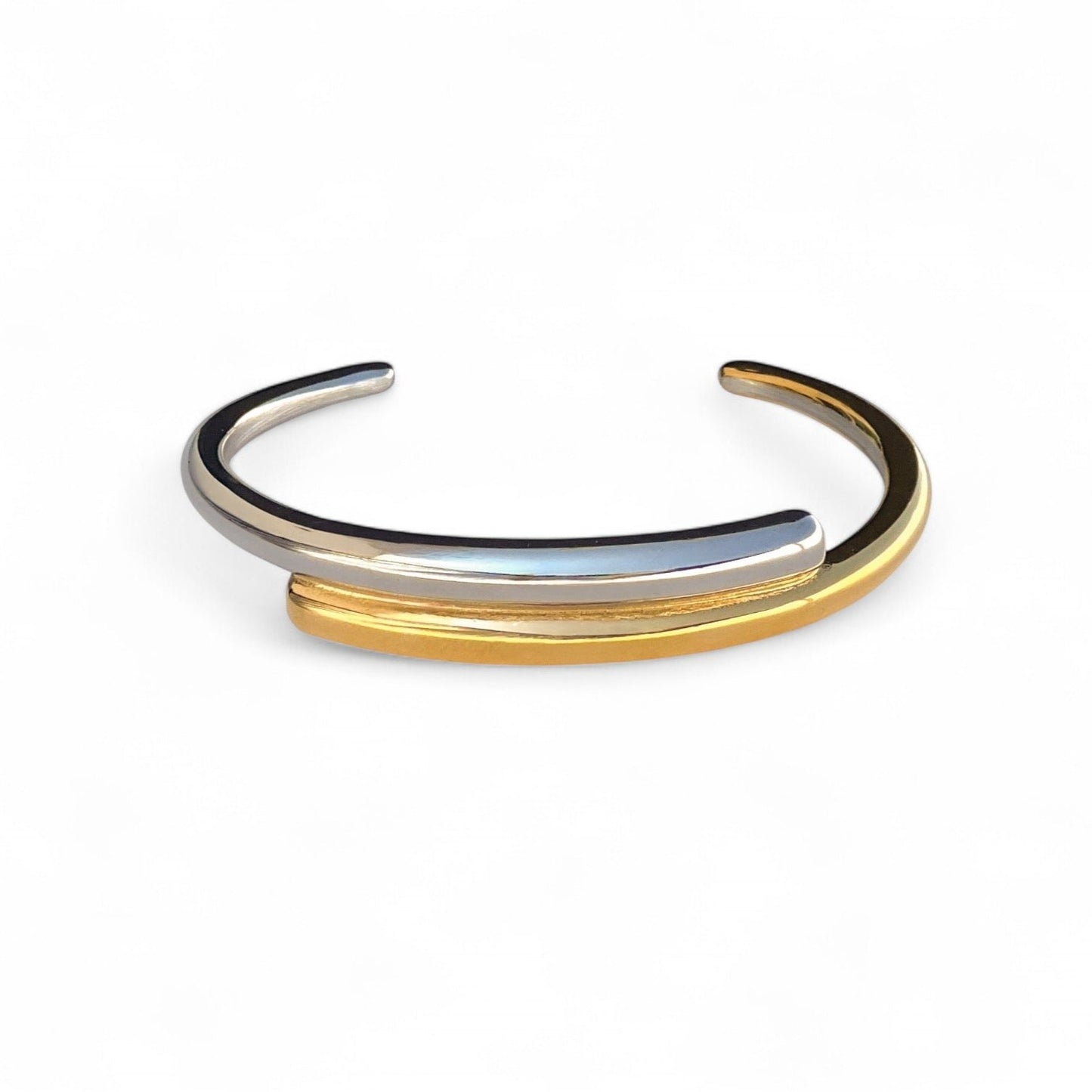 two tone bracelet