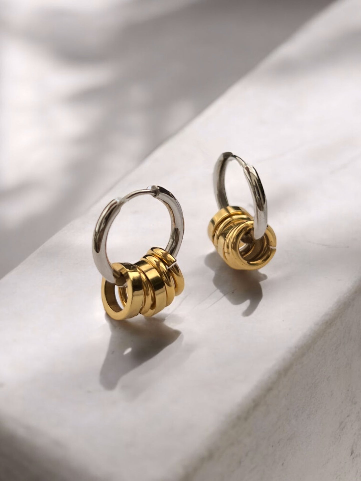 mixed metal hoops