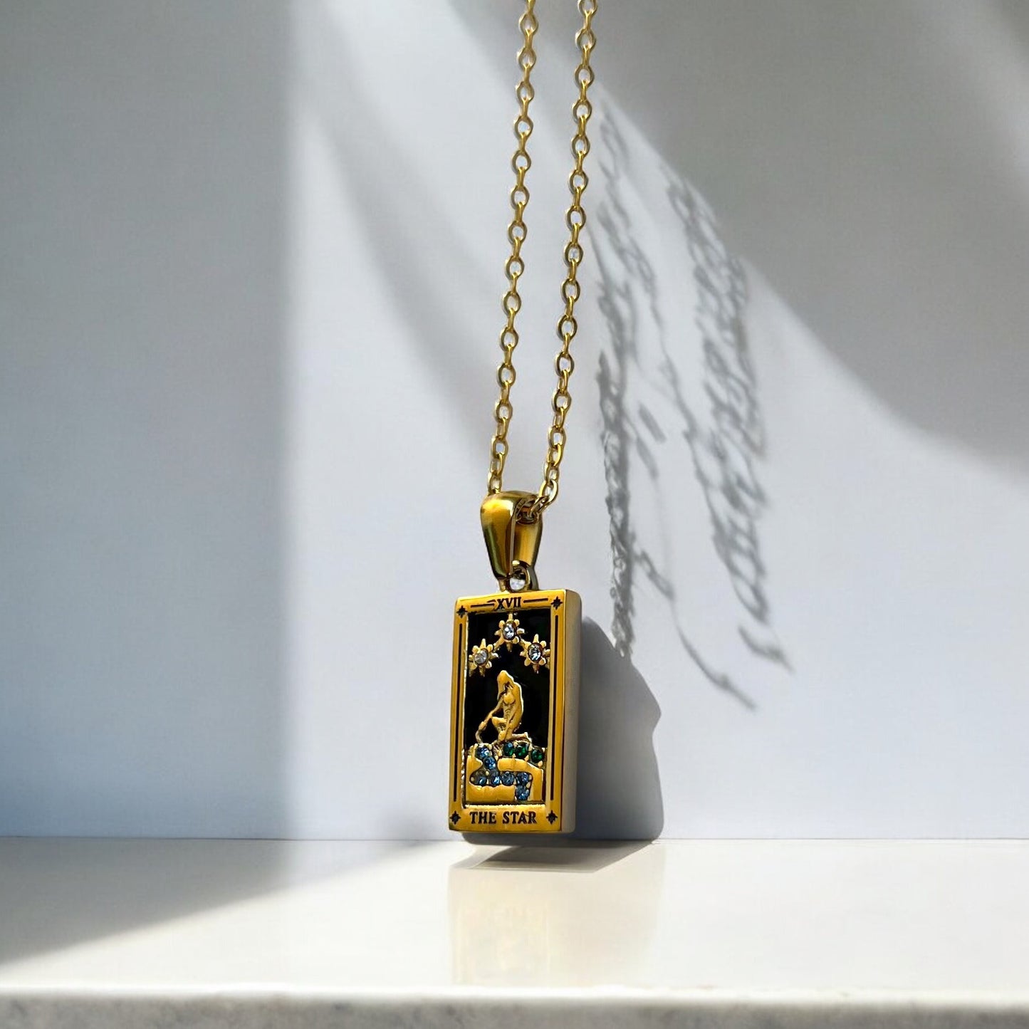 The Star tarot pendant