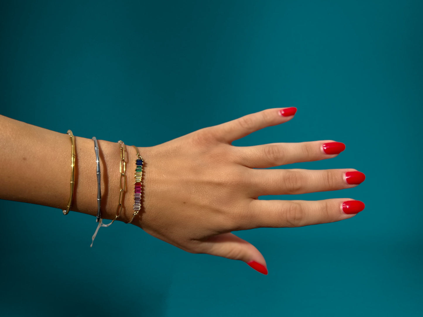 dainty bracelet stack
