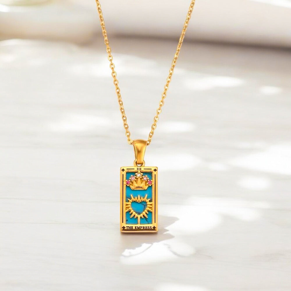 The empress tarot pendant