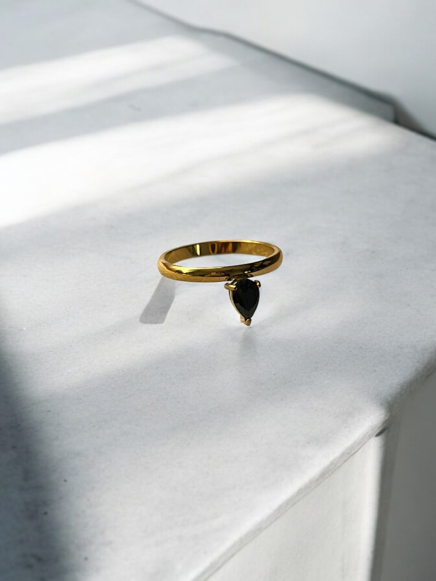 black drop ring