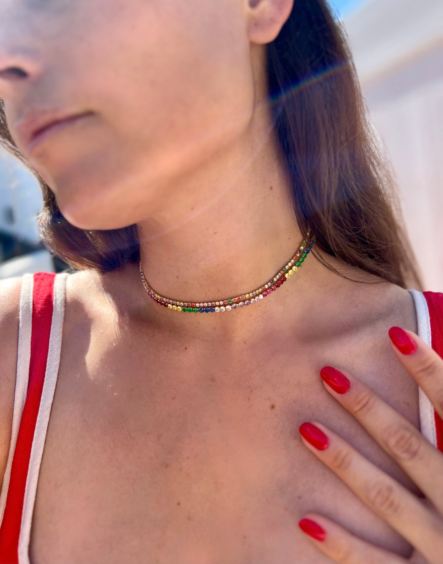 Brenda tennis choker