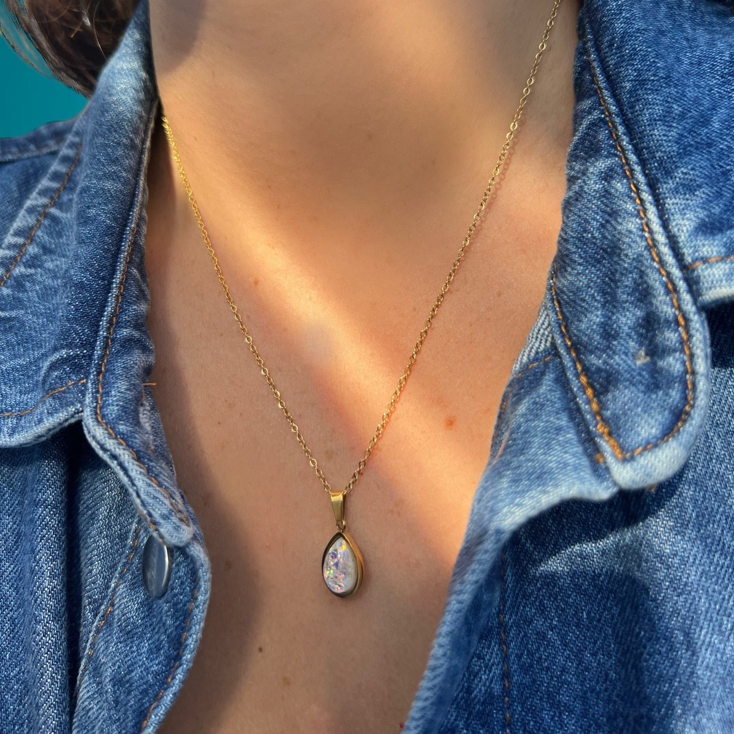 opal necklace