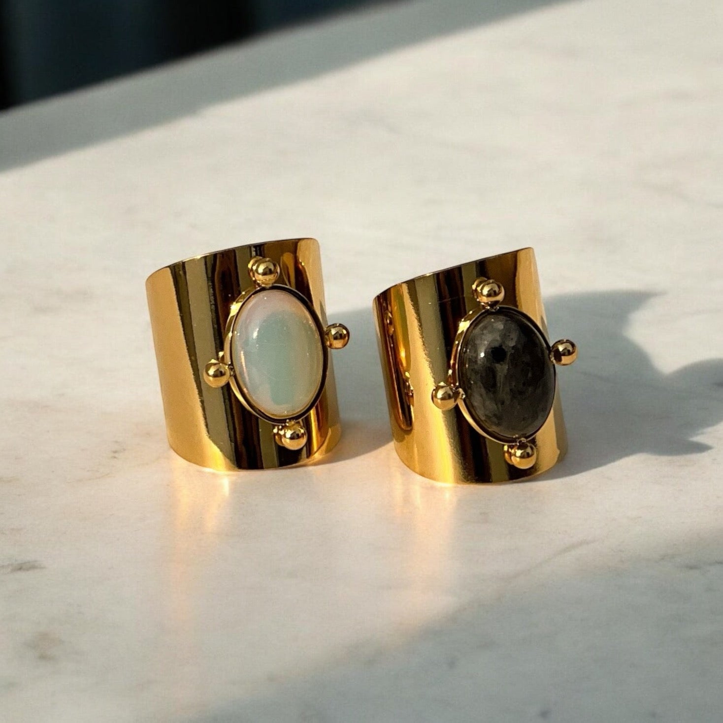 stone statement rings