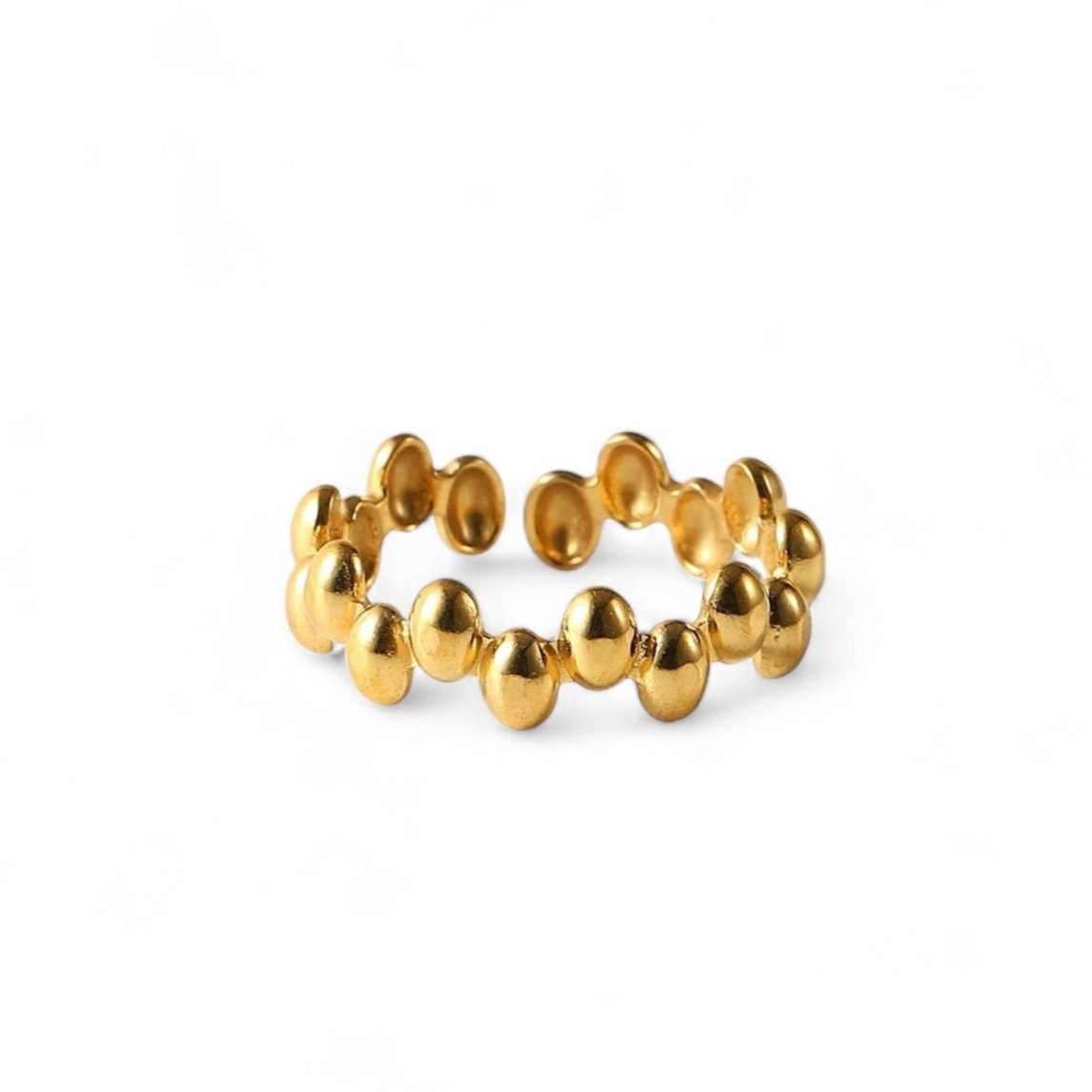 gold stacking ring