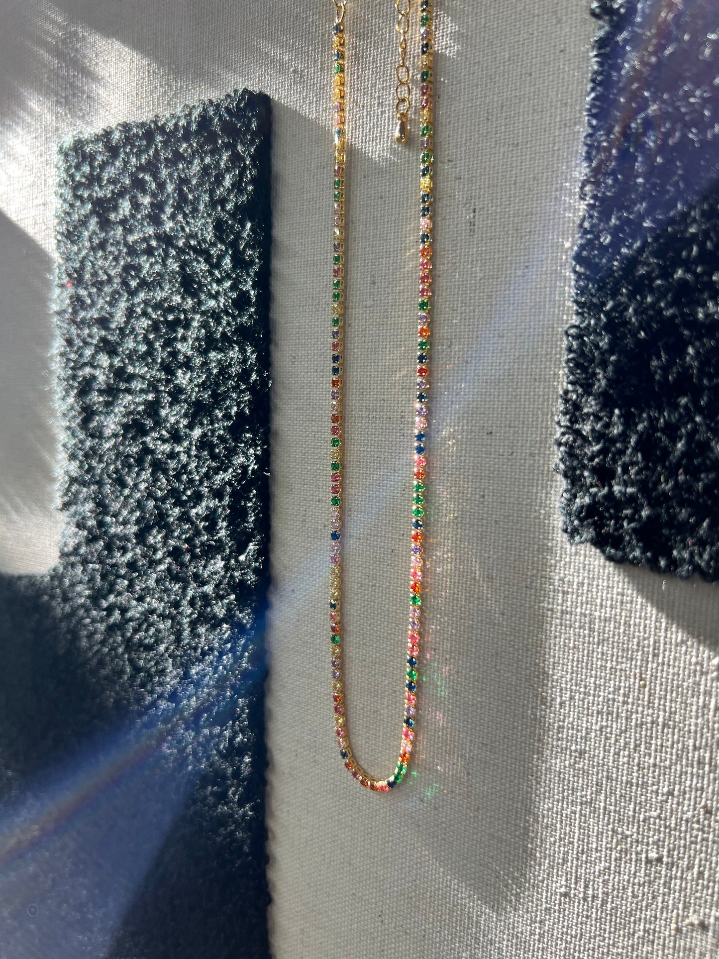 Alexa rainbow choker