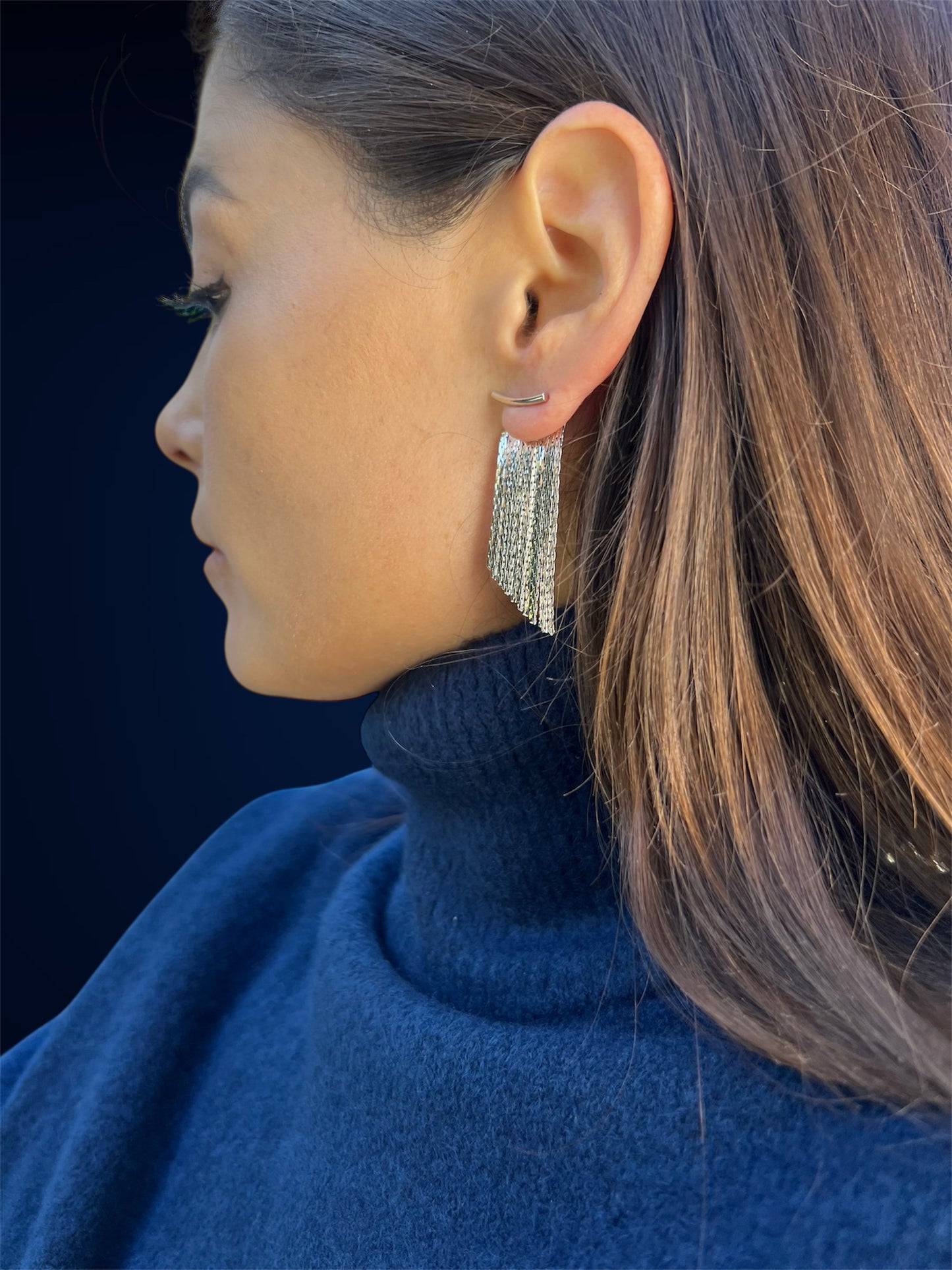 Farah Fringe earrings