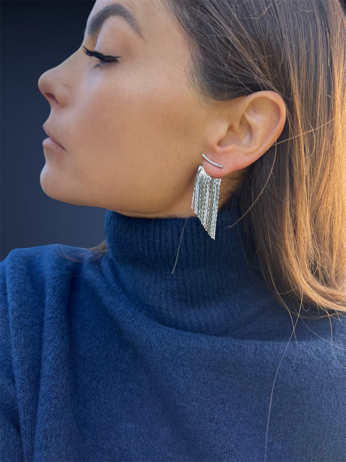 Farah Fringe earrings