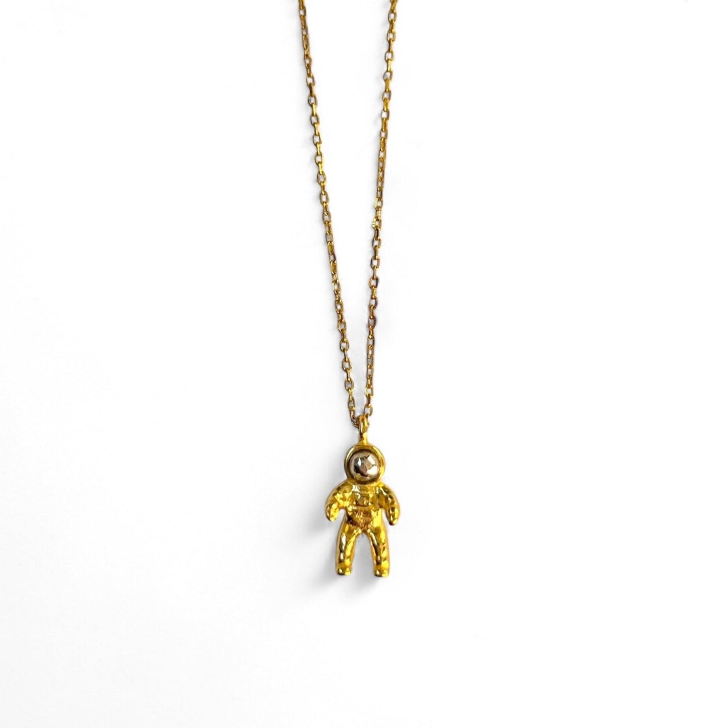 Spaceman necklace