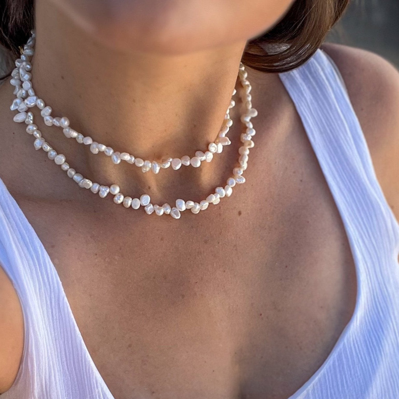 pearl chokers 