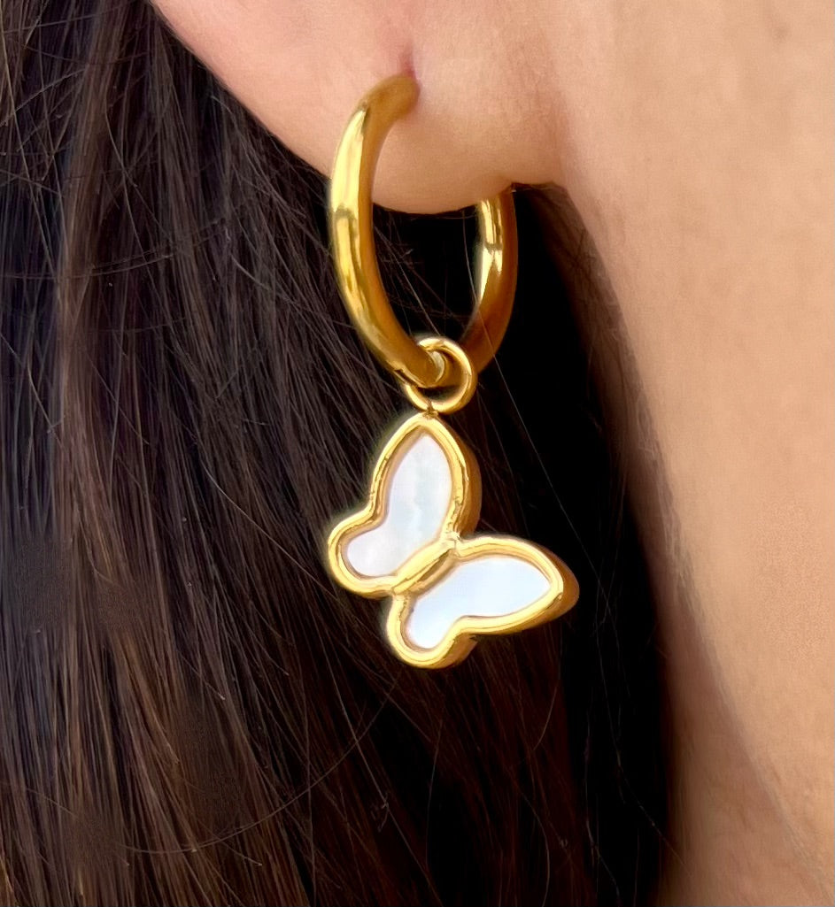 butterfly earrings