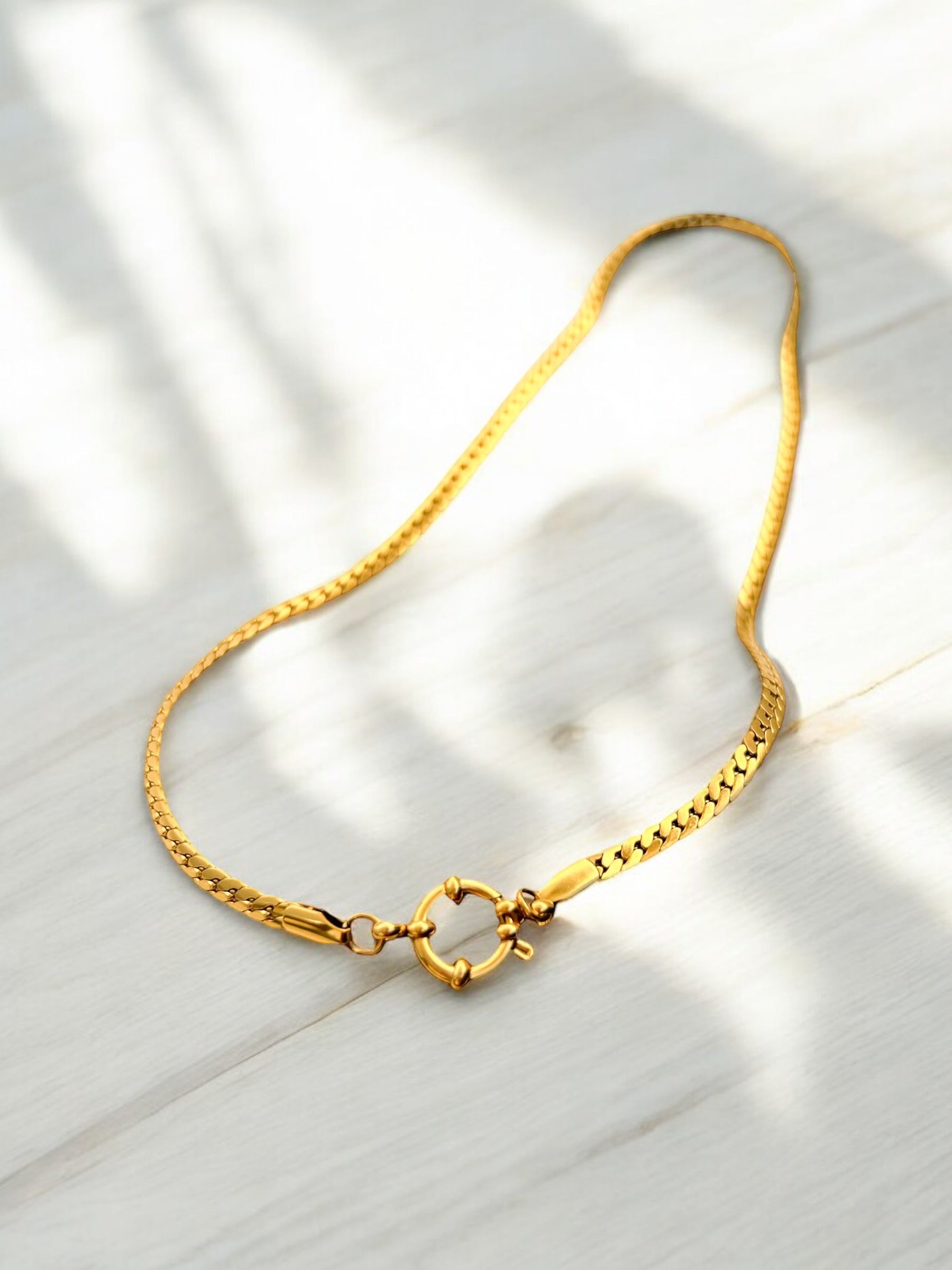 sailor gold choker